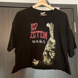 Led Zeppelin Cropped Tee